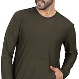 Mens Regular Fit Round Neck Long Sleeve Printed Sweat Shirt-image-86
