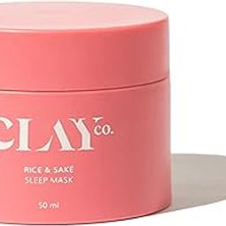Clayco. Rice & Sake Sleep Mask 50 Ml | Face Mask For Glowing Skin | Night Cream For Glass skin | Japanese Skincare Routine | Sulphate Free & Vegan-52