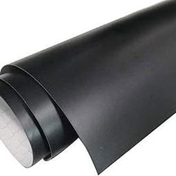 Elton Black Matte Adhesive Decorative Vinyl Shelf Liner Decorative Self Adhesive Vinyl Sheet for Table top,Furniture, Almirah and Other DIY, Renovation Projects 24 X 120 Inches-image-66