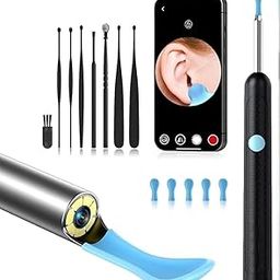 Burmy Ear wax cleaner tool kit with 1080P camera WIFI & LED Light Rechargeable portable Baby Children adults gift gadget for IOS & Android-image-104