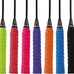 Proberos® Ultra Anti-Slip Sweat-Absorbent Pro Grip, Premium Badminton Racket Grip & Towel Overgrip for Racquet Sports (7-Pack), Tennis Pickleball Squash Accessories-picture-9
