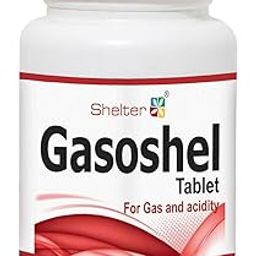 Shelter Gasoshel Ayurvedic Tablets for Gas, Acidity & Indigestion | Natural Relief from Gas & Acidity Discomfort | 60 Tablets-image-24