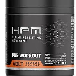 Human Potential Movement Pre Workout For Men & Women PreWorkout Supplements With Creatine & Caffeine For Men & Women Energy Drink Pre Workout For Performance & Energy Support Powder - 250gm Orange-88
