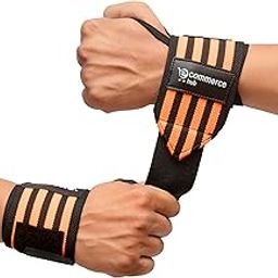 EcommerceHub Wrist Support For Men & Women with Thumb Loop, Wrist Support For Pain Relief, Hand Wrist Supporter for Gym Workout,Support Wrist Straps for Fitness Adjustable, Comfortable, 1 Pair.-image-49