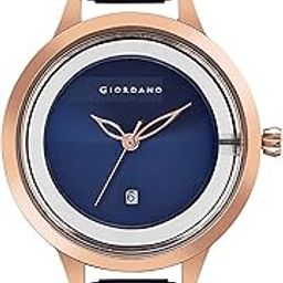 Analog Watch for Women with See Through Elegant Dial with Stainless Steel Strap|Round Shape Fashion Wrist Watch for Ladies|Girls to Compliment Your Look GD-60010-image-22
