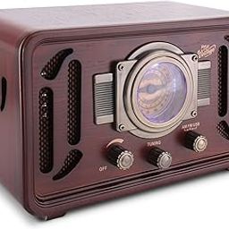 Pyle PUNP34BT Vintage Retro Classic Style Bluetooth Radio Sound System, USB/SD Readers, AM/FM Radio-picture-14