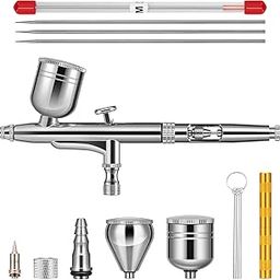 VIVOHOME Airbrush Sets with 3 Metal Cups-image-20