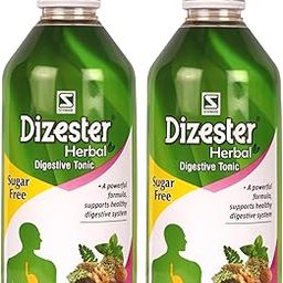 Dizester Herbal - Digestive Tonic for Stomach and Gut health- Pack of 2 (200 ml each)-image-3