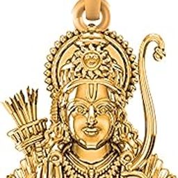 925 Sterling Silver 22k Gold Plated God Ram Pendant Bhagwan Shri Ram Locket for Men and Women-image-86