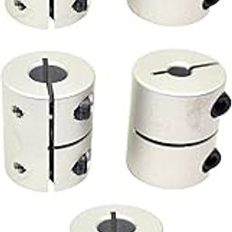 INVENTO 5Pcs 5x8mm Motor Jaw Shaft Coupler Aluminum 5mm to 8mm Rigid Self Centering Coupling for 3D Printer Z Axis Nema 17 Stepper Motor DIY-picture-10