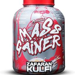 Mshield Mass Gainer 3kg With 40g Scoop, 2:1 Carbs to Protein Ratio, 2.25g Creatine, Patented Ashwagandha, Zafaran Kulfi Flavor, Extra Large Blend, High-Calorie Weight Gain Supplement for Men and Women-image-27