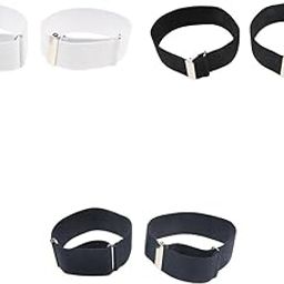 ™ 3pairs Mens Adjustable Anti Slip Elastic Shirt Sleeve Holder Arm Garter Band | Key Chains Rings & Cases | Mens Accessories-67