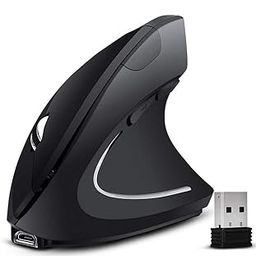 Tobo Ergonomic Mouse, Vertical Wireless Mouse - Rechargeable 2.4GHz Optical Vertical-(TD-599KM-09)-picture-18