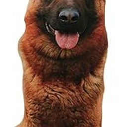Enakshi® 3D Dog Throw Pillow 20cm Cute Creative Animal Plush Toy for Office Car Couch Brown|Home & Garden | Home D?©cor | Pillows-image-51