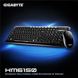Gigabyte Gk-Km6150 Multi-Media Keyboard with Mouse (Black), USB-33