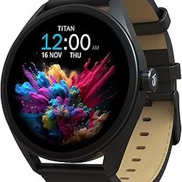 Titan Crest 1.43” AMOLED Smart Watch for Productivity with BT Calling, AI Morning Briefs, Functional Crown, Health Tracking, Aluminium Body, 100+ Sports Modes, Smartwatch for Men and Women – Black-16