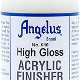 Angelus Brand Acrylic Leather Paint High Gloss Finisher No. 610 - 4oz-image-29