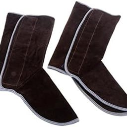 LICHTS® 2x1 Pair Welding Protective Shoes Feet Cover Fire Flame Resistant Brown|Business & Industrial | Manufacturing & Metalworking | Welding & Soldering | Welding | Welding Protective Gear-image-62