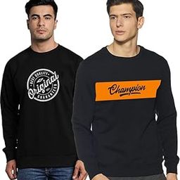 Mens Sweatshirt Combo Pack of 2 1084_XL Multicolour-image-47