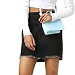 Women's Cotton Above Knee Skirt-image-2