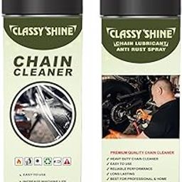 Classy Shine Chain Cleaner and Lubricant Spray, Heavy Duty Anti-Rust, 150ml each-11