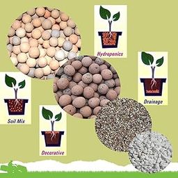 SENECIO� Premium Hydroton, Clay Ball, Perlite, Vermiculite Hydroponic Potting Soil Mix 850gm-image-82