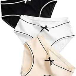 Panties for Women's Smoothing Microfiber No-Show Panties Cotton Hipster Panties for Women Mid Waist Cotton Underwear Full Brief Panty Pack of 3 (Multicolour) Free Size-image-11