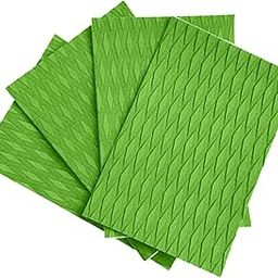 CALANDIS® 4Pcs EVA Deck Grip Mats Non Slip Surfboard Traction Pads for Skateboard Kayak Green | 4 Surfboard Traction Pads-image-86
