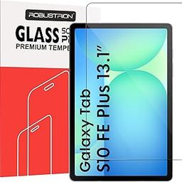 Robustrion Tempered Glass for Samsung Galaxy Tab S10 FE Plus 13.1 inch Screen Protector Guard for Samsung S10 FE Plus Tab 13.1 inch Tablet-26