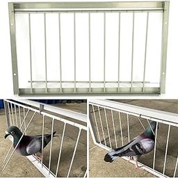 SRRPS PIGEON Pigeon Loft Door Pigeon Entrance Plastic Door Trap Door Pigeon House Door Racing Supplies Pet Bird Supply Product Bird Cage Door (30Cm/12In), White-picture-9