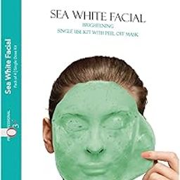 O3+ Sea White Brightening Facial Kit With Peel Off Mask Suitable For Normal To Oily Types (45g, Single Use Facial Kit)-image-15