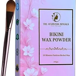 The Ayurveda Rituals- Bikini Wax Powder - 10 Minutes Painless Natural Herbal Body Hair Removal Wax Powder For Women | Organic Waxing Hair Remover Powder, No chemicals - No Irritation, No Skin rashes for Women & Girls -100g-image-37