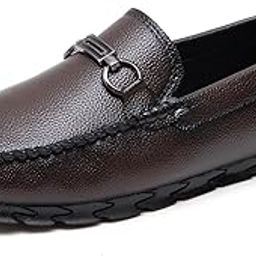 Faux Leather Loafers Shoes for Men-image-83