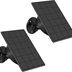 Solar Panel for Blink Camera Outdoor,3W Blink Outdoor Camera Solar Panel Compatible with Blink XT/XT2 & Outdoor Camera&SimpliSafe Camera,Waterproof Blink Camera Solar Panel with Rubber Plug(2 Pack)-image-46