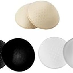 CALANDIS™ 4x3 Pairs Round Bra Pads Inserts Cup Bra Insert Enhancers for Bikini Swimsuit | Bra Cup Pads | Foundations & Undergarments | Sewing-image-61