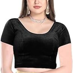 Womens Velvet Princess Cut Blouse-picture-54