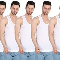 SIRTEX Eazy Men's Eazy Fine Vest RN Regular White Vest for Men | Men's Vest | Men's Regular Vest-image-46