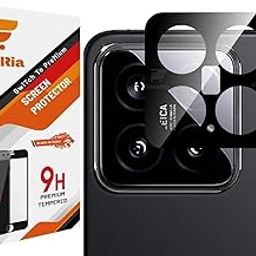 WonRia® Pack 1- Back Camera Lens Protector for Xiaomi Mi 15 5G Camera Glass Protector Guard [3D Premium] - Black-image-22