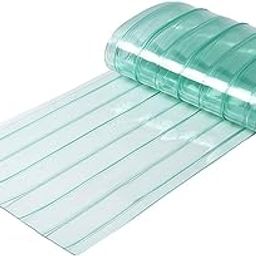 LOOM TREE PVC Door Curtain Length 5ft Clear for DIY Dog House Croppable Curtain Strips Width 30cm | Doors & Flaps | Dog Supplies-22