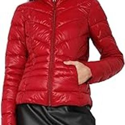 Women's Nylon Stylised Puffer Jacket-picture-33