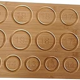 Bnf Wood Beading Board Bead Board for Jewelry Making for Jewelry Bracelet Making Round 44x27.5x1cm| Crafts | Beads & Jewelry Making | Beading & Jewelry Making Tools | Beading Boards, Mats & Trays-image-44