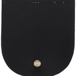 FABLOFT® 2xPU Leather Flap for Handbag Shoulder Bag Accessories Replacement Black-image-61