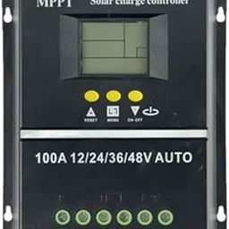 MIPPO® 100A MPPT Solar Charge Controller | 12/24/36/48V Auto | LCD Display | Dual USB Intelligent Regulator for RV, Acid & Lithium Batteries-13