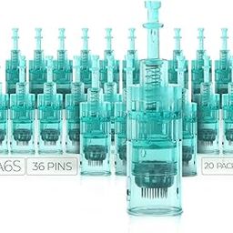 Dr.Pen Ultima A6S Replacement Cartridges Pins Bayonet Slot - Disposable Replacement Parts (20 pcs) (36 Pin)-image-35