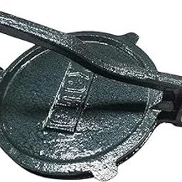 AAE TRADERS Cast Iron Manual Puri Maker, Poori Press, Pathiri Press, Dough Press Machine Made with Stainless Steel Inner Surface (No.6)-17