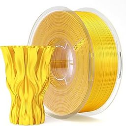 ELEGOO Silk PLA Filament 1.75mm Shiny Gold 1KG - 3D Printer Filament Dimensional Accuracy +/- 0.02mm, 1kg Spool (2.2lbs) for Most FDM 3D Printers-image-69
