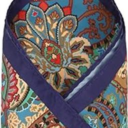Men Polyester Formal Multi Party Pocket Square, Multicolour, Free Size-picture-2