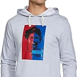 campus sutra Grey Mens Printed Hoodie-picture-36