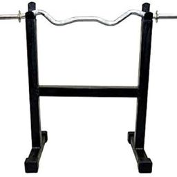 SX FITNESS Heavy Duty 2X2 Bicep Stand for Biceps & Triceps Exercises Color-Black, Material-Iron-0