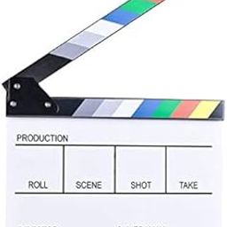 E-Image Professional White Big Clapper Board Slate for Film Video Movie Film Shooting (ECB-04)-23